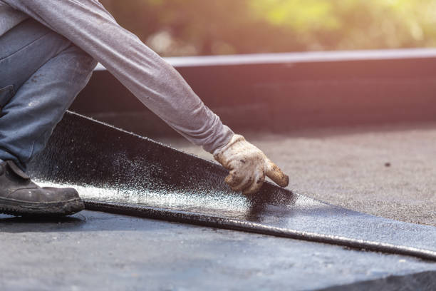 Professional Basement Waterproofing technician working in Bon Air, AL